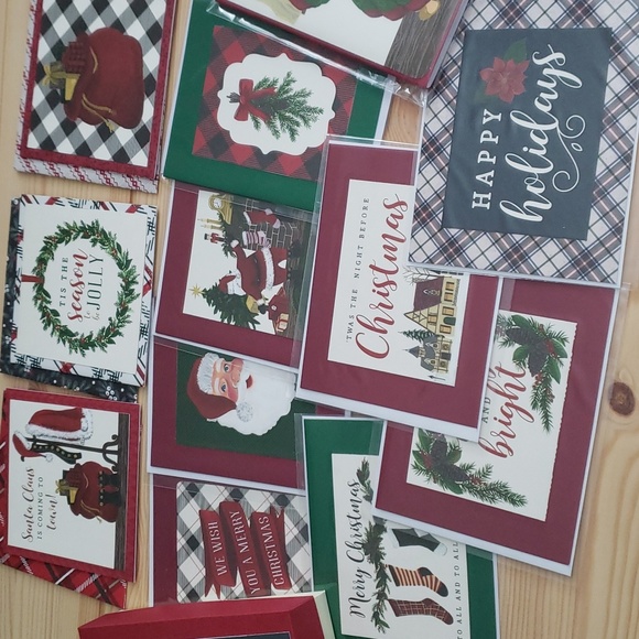 Handmade 'Twas The Night Before Christmas Cards Stationery Set - Picture 15 of 15